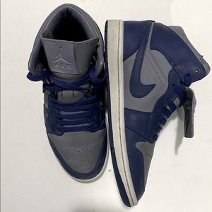 Air Jordan 1 Mid SE Iron Purple Deep Royal Size 7